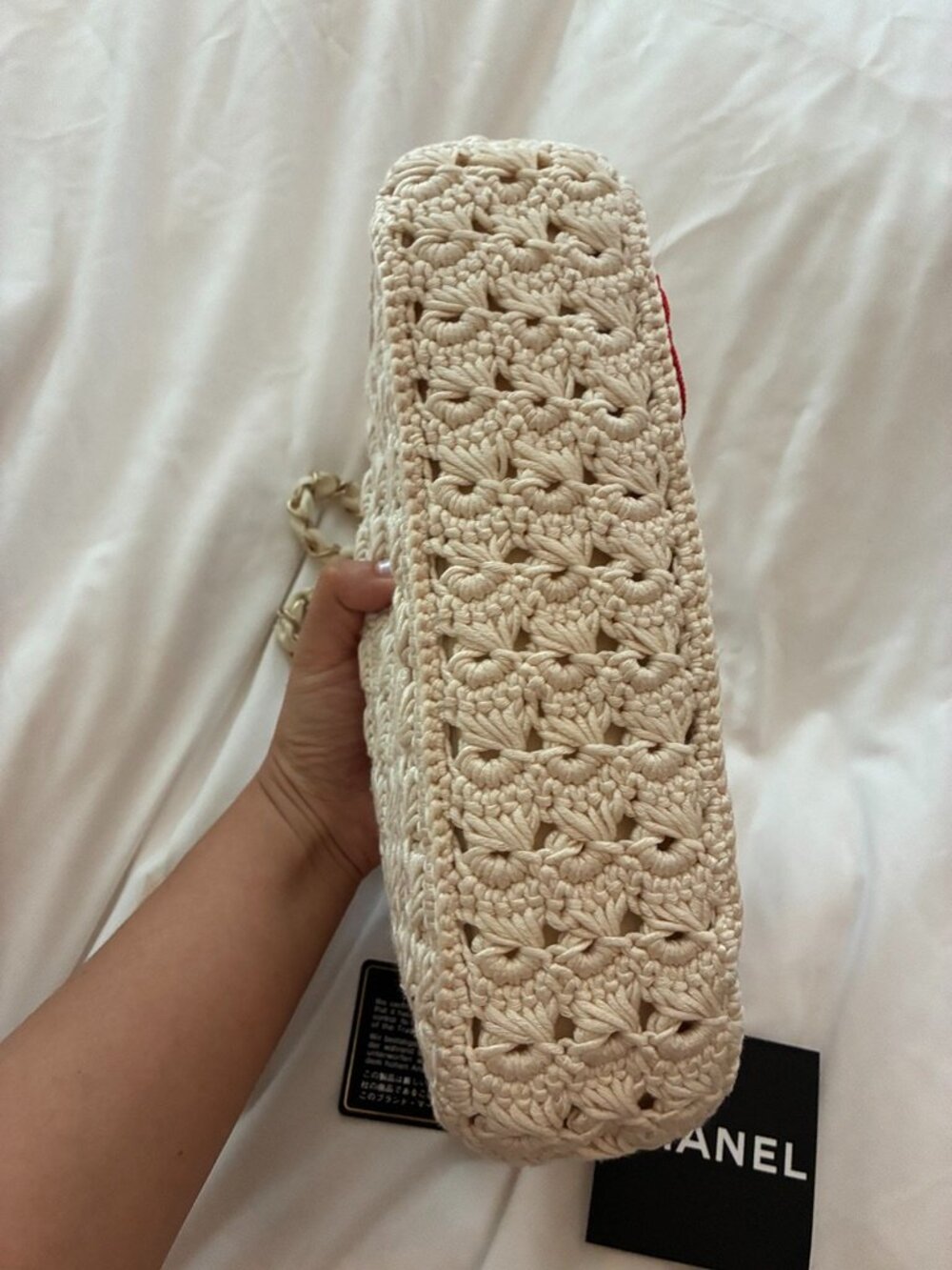 Chanel 2010 Runway Farm Limited Edition Crochet Bag - Picture 3 of 15